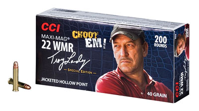 CCI MAXI-MAG 22WMR 40GR JHP 1875FPS 200RD 10BX/CS - for sale