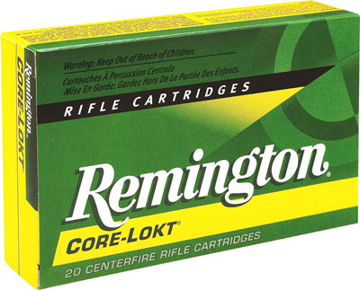 REMINGTON 6MM CM 100GR CORE-LOKT PSP 20RD 10BX/CS - for sale
