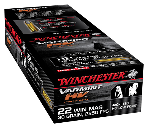 WINCHESTER SUPREME 22WMR 30GR JHP 2250FPS 50RD 40BX/CS < - for sale