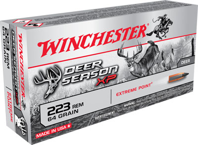WINCHESTER DEER SEASON XP 223 REM 64GR EXTRME 20RD 10BX/CS - for sale