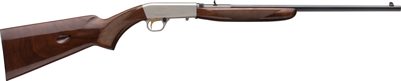 BROWNING SEMI-AUTO 22 GRADE 2 OCTAGON 22LR 19.4" S.NICK/WAL - for sale