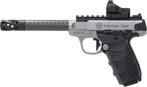 S&W SW22 PC VICTORY TARGET 22LR 6" CARBON FIBER RED DOT - for sale