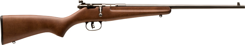 SAVAGE RASCAL YOUTH SINGLESHOT 22LR ACCU TRIG BLUED/HARDWOOD - for sale