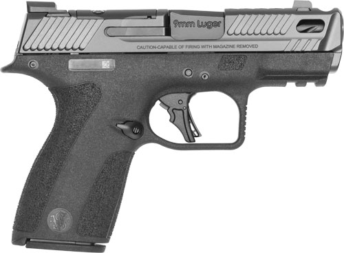 S&W PC M&P SHIELD X COMP 9MM 10 RD MAGS SAFTY 3.6" BL - for sale