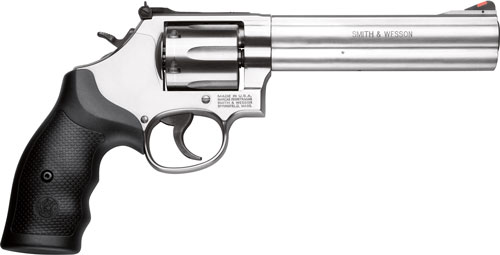 S&W 686 357MAG 6" AS 6-SHOT STAINLESS STEEL RUBBER! - for sale