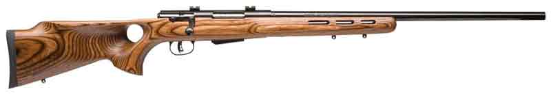 SAVAGE 25LW VARMINTER-T 22HORN 24" ACU-TGR BLU/BRN LAM T-HOLE - for sale