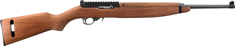 RUGER 10/22 M1 CARBINE 22LR 10-SHOT BLUED HARDWOOD - for sale