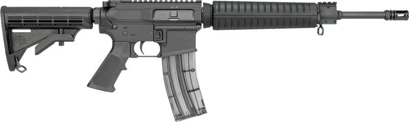 RRA LAR-22 MID A4 ALUM 22LR 6 POS STK 16" BBL BLACK - for sale