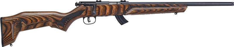 SAVAGE MARK II MINIMALIST 22LR 18" MATTE/BROWN LAMINATE - for sale