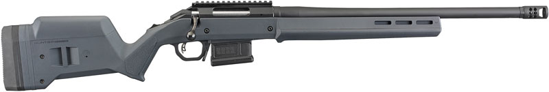 RUGER AMERICAN HNTR 308 WIN 20" GRAY MAGPUL 5-SH THREADED - for sale