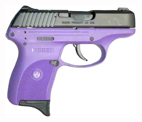 RUGER LCP 380ACP 6-SHOT FS BLUED/PURPLE POLYMER (TALO) - for sale