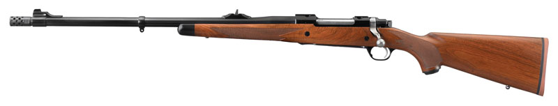 RUGER M77 HAWKEYE AFRICAN LEFT HAND W/MBS 375 RUGER - for sale