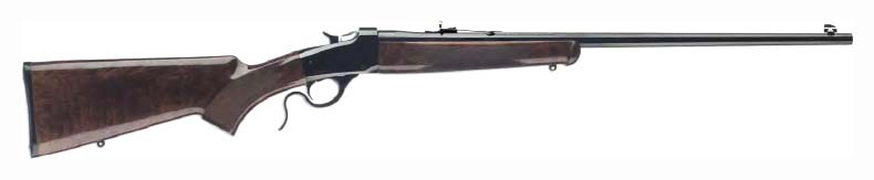 WINCHESTER MODEL 1885 HUNTER 22WMR 24" OCTAGON BLUED/WAL - for sale