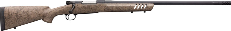 WINCHESTER MODEL 70 LONG RANGE 22-250 24" TAN/BLK W/ MB - for sale