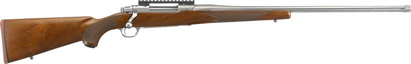 RUGER HAWKEYE HUNTR 30-06 SPRG STAINLESS WALNUT THREADED - for sale