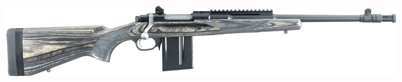 RUGER SCOUT RIFLE 308 10RD BLACK LAMINATE - for sale