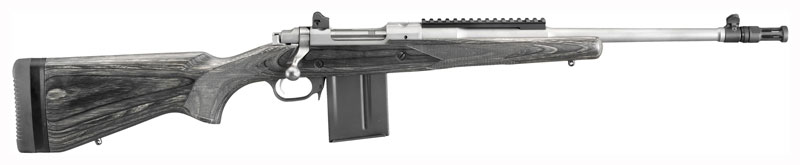 RUGER M77-GS GUNSITE SCOUT RIFLE 308 10-SHOT STAINLESS - for sale