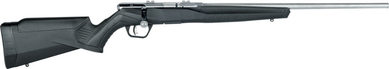 SAVAGE B17FVSS 17HMR 21" S/S HEAVY BBL ACU-TGR BLACK SYN - for sale