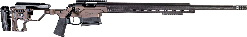 CHRISTENSEN MPR 338LAPUA 27" CF BLK/DESERT BROWN M-LOK - for sale