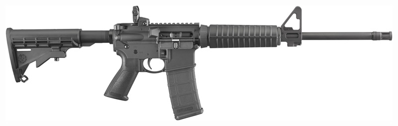 RUGER AR556 223 30-SHOT BLACK SIX POSITION STOCK - for sale