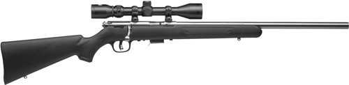SAVAGE 93-FVSSXP 22WMR 21" HB W/3-9X40 ACCU TGR SS/BLACK SYN - for sale