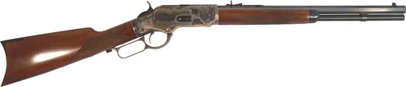 CIMARRON 1873 SADDLE RIFLE 45LC 18" CC/BLUED WALNUT - for sale
