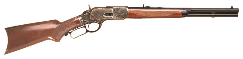 CIMARRON TX BRUSH POPPER 357 18" OCT/RD BLUED P.GRIP WALNUT - for sale
