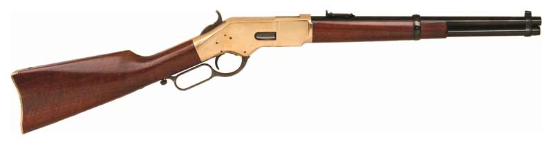 CIMARRON 1866 YELLOWBOY 38SPL 16" BRASS/BLUED WALNUT - for sale