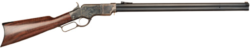 CIMARRON 1860 HENRY 45LC 24" STEEL FRAME BLUED WALNUT - for sale