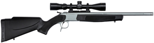 CVA SCOUT TD 350 LEGEND 20" 3-9X40 SS/BLACK SYNTHETIC< - for sale