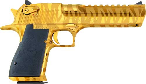 DESERT EAGLE MARK XIX 50AE 6" TITANIUM GOLD TGR STR - for sale