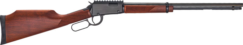 HENRY MAGNUM EXPRESS 22WMR 19.25" BLUED WALNUT PICATINNY - for sale