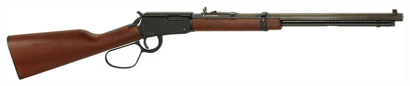 HENRY FRONTIER 17HMR 20" OCT- AGON BLUED WALNUT LARGE LOOP - for sale