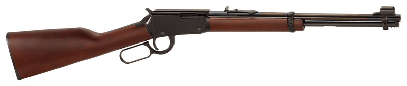 HENRY LEVER ACTION YOUTH 22S/L/LR 16" BLUED WALNUT - for sale