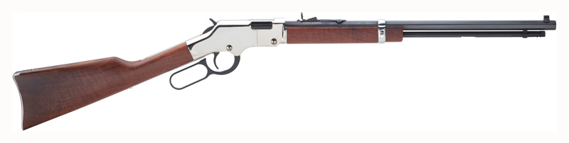 HENRY GOLDEN BOY SILVER 22S/L/LR 20" OCTAGON WALNUT - for sale