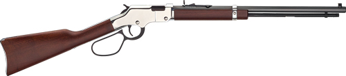 HENRY GOLDEN BOY SILVER 22LR 20" OCTAGON WALNUT LARGE LOOP - for sale