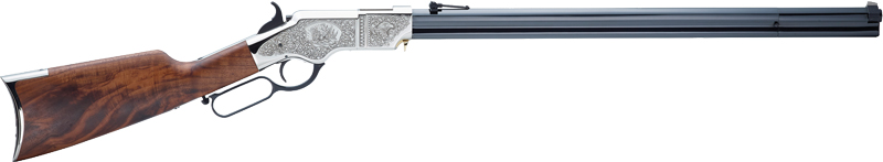 HENRY ORIGINAL HENRY SILVER DELUXE 44-40WCF ENGRAVED - for sale