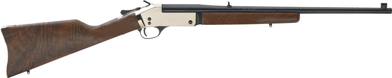 HENRY SINGLE BARREL 44 MAGNUM 22" BRASS RECEIVER WALNUT - for sale