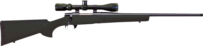 HOWA M1500 GP2 243 WIN 22" THRD BBL BLACK W/SCOPE - for sale