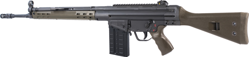 PTR PTR-91GIR 308WIN 18" 20RD PARKERIZED/OD GREEN FURNITURE - for sale