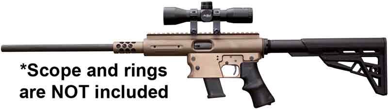 TNW AERO SURVIVAL RIFLE 45ACP 16" TB 26RD DARK EARTH - for sale