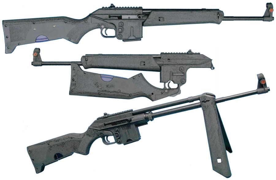KEL-TEC SU16A RIFLE 5.56MM 10RD BLACK POLYMER - for sale