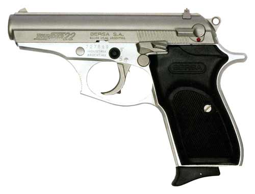 BERSA THUNDER 22LR FS 10+1 SHOT SATIN NICKEL SYN - for sale