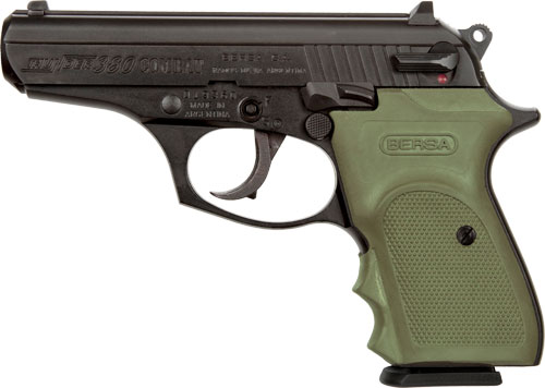 BERSA THUNDER 380ACP FS 7+1 SHOT COMBAT B.MATTE/OD GREEN - for sale